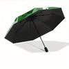 1 pièce Parapluie Automatique Ouverture/Fermeture Motif Chat, Structure Robuste à 8 Baleines, Parapluie de Voyage Portable, Fêtes, Usage Quotidien, Accessoire d'Extérieur, A