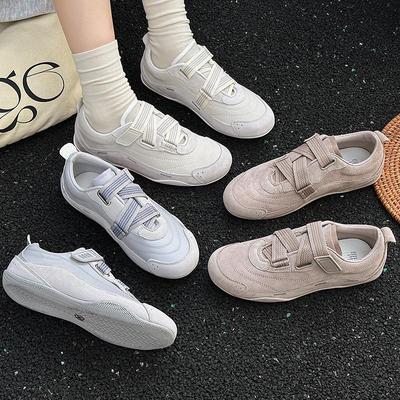 W magazynie: Damskie Niemieckie Buty Treningowe 2025 - Nowe Wszechstronne Francuskie Rzepy Baletowe Codzienne Trampki