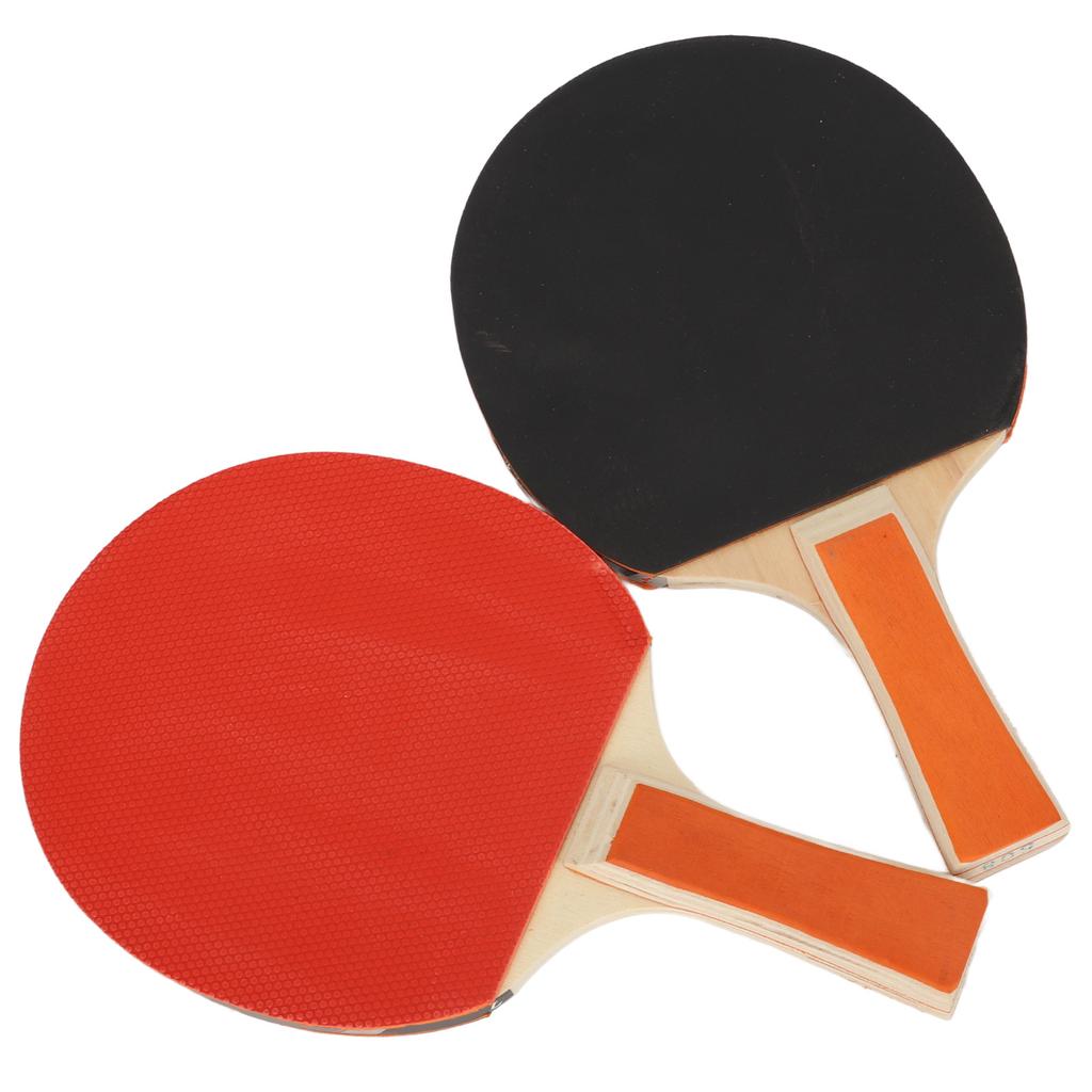 REGAIL 08 Balls Paddles Set Table Tennis Handshake Racket Set for Home Entertainment