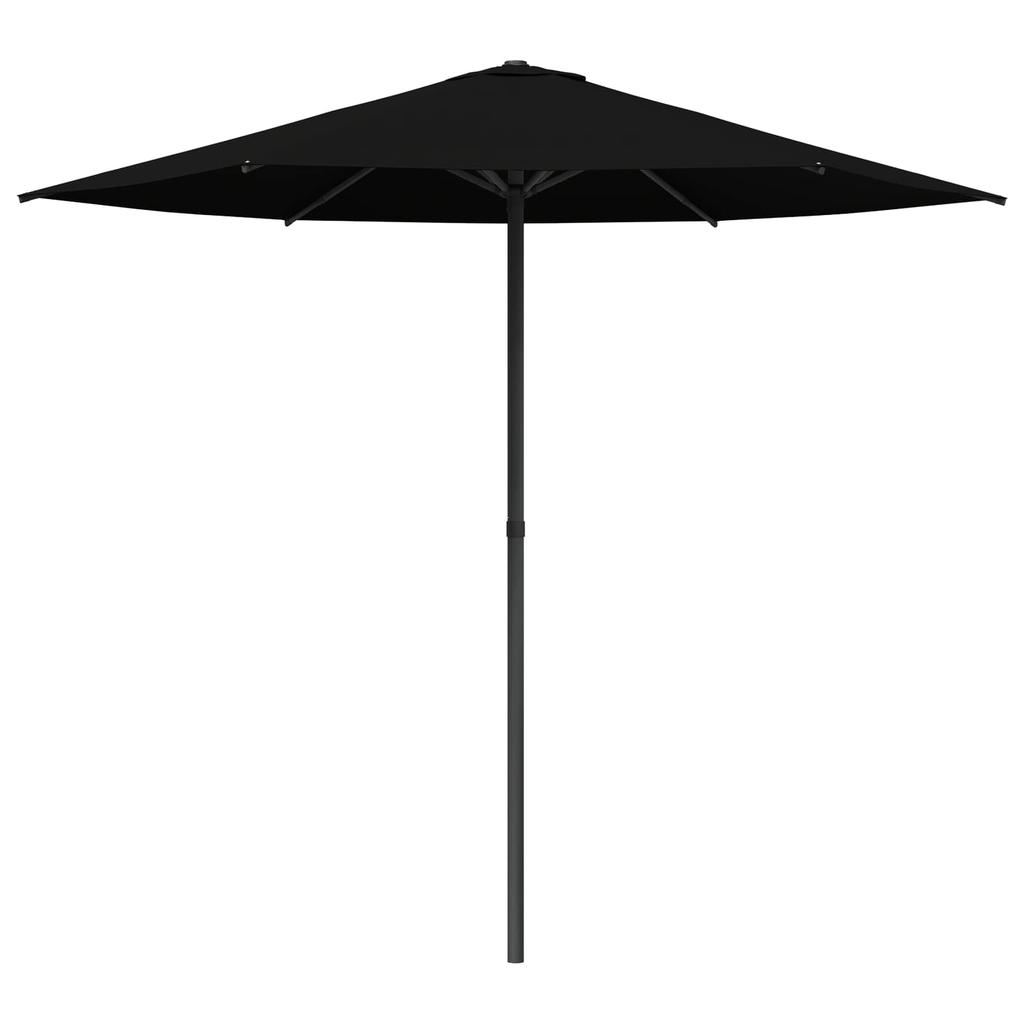 Garden Umbrella with Base 230 X 230 Cm Polyester Rectangular