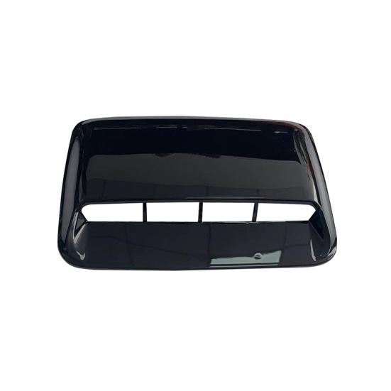 Car Hood Scoop Sticker ABS Fake Air Vent for Exterior Decoration Universal Fit Sporty