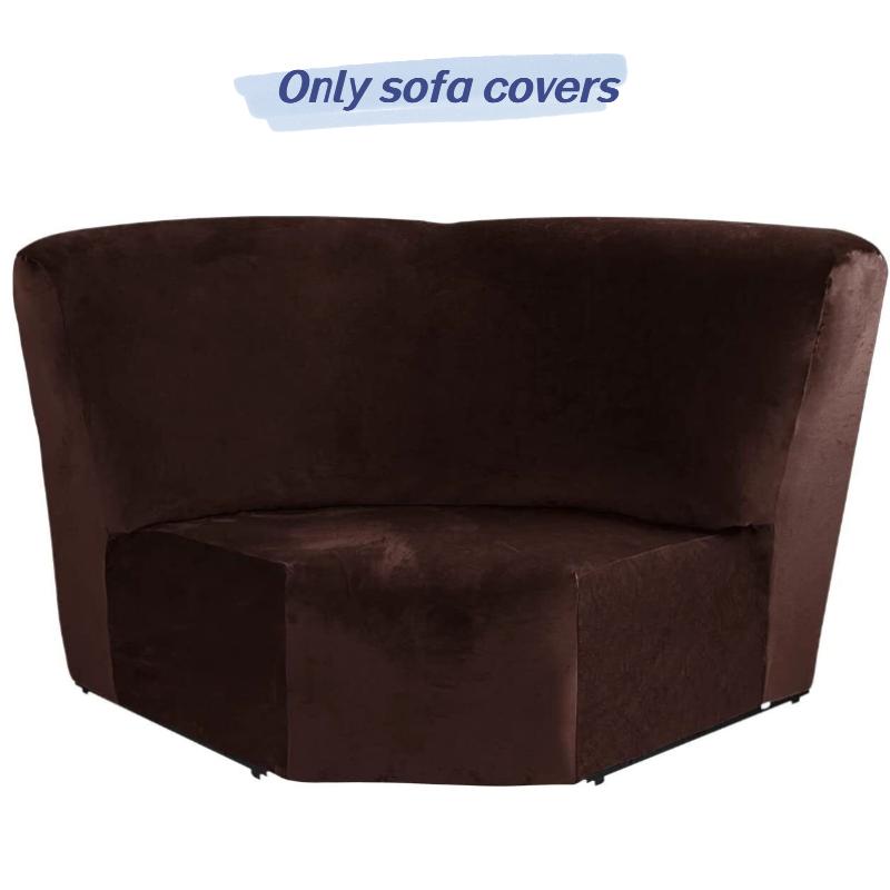 Cover Full Elastic Sofa Slipcover 5 Seater Corner Recliner Couchcover Sectional