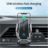 15W Auto Smart Kabellose Ladehalterung Infrarot Automatisch Universal Mit Magnetisch
