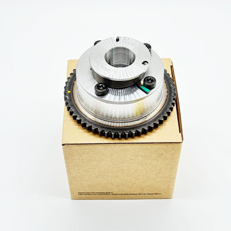 243702E010 Original Intake Exhaust CVVT Timing Camshaft Gear 24370 2E010 For Elantra Soul 2.0 1.8L 24370-2E010