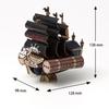 Ki-gu-mi One Piece Saber of Xebec - A Wooden 3D Puzzle DIY Craft Kit That Can Be Enjoyed by Elementary School Children To Adults - An Educational Toy