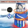 Non-slip Thicken Warm Windproof Waterproof Children Ski Gloves Long-sleeved Mitten Snow Snowboard