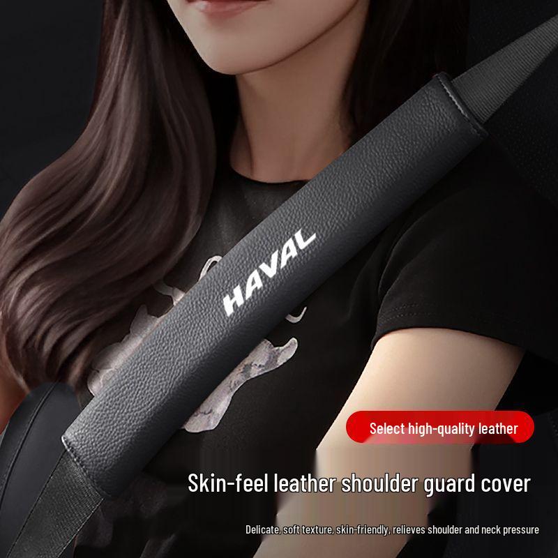 Haval Car Seat Belt Shoulder Pads: Anti-Choking & Wear Protection for Big Dogs