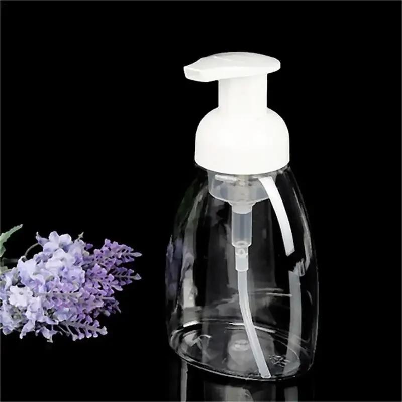 300ml Plastic Bottle Foam Pump Bottle Cleaning Bottle Hand Sanitizer Shampoo Dispenser Soap Liquid Bottles Household Products