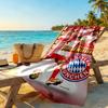 Bayern Munich Customize Your Name Beach Towel High Absorbency & Quick-Dry Suitable for Sports Travel Swimming Yoga Bathroom Beach And Pool