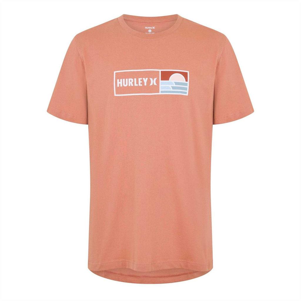 Hurley Herren Box Logo T-Shirt