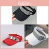 Cotton Sun Hat With Rhinestone Letters For Summer Outdoor Sun Protection