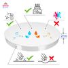 Cake Board Base White 26 Cm 2 Cm Set 10 Pcs Cake Drum Round Premium Brand4cake