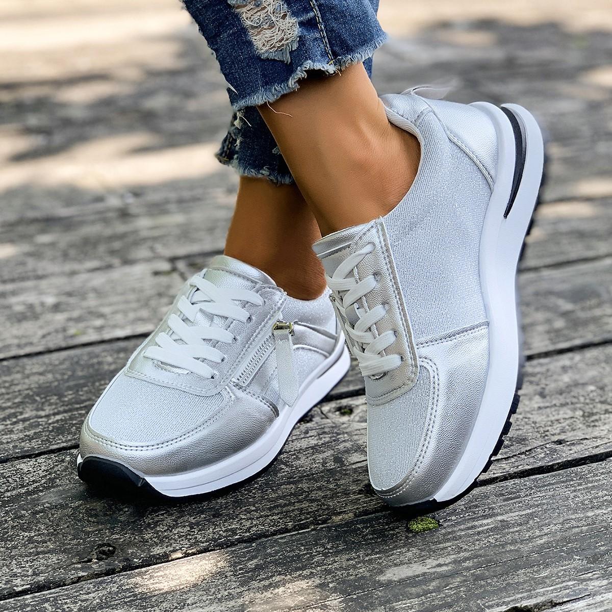 

Fashion Women Casual Shoes Fashion Breathable Walking Mesh Running Shoes Sneakers Women 2025 Vulcanized Shoes Female Footwear 43