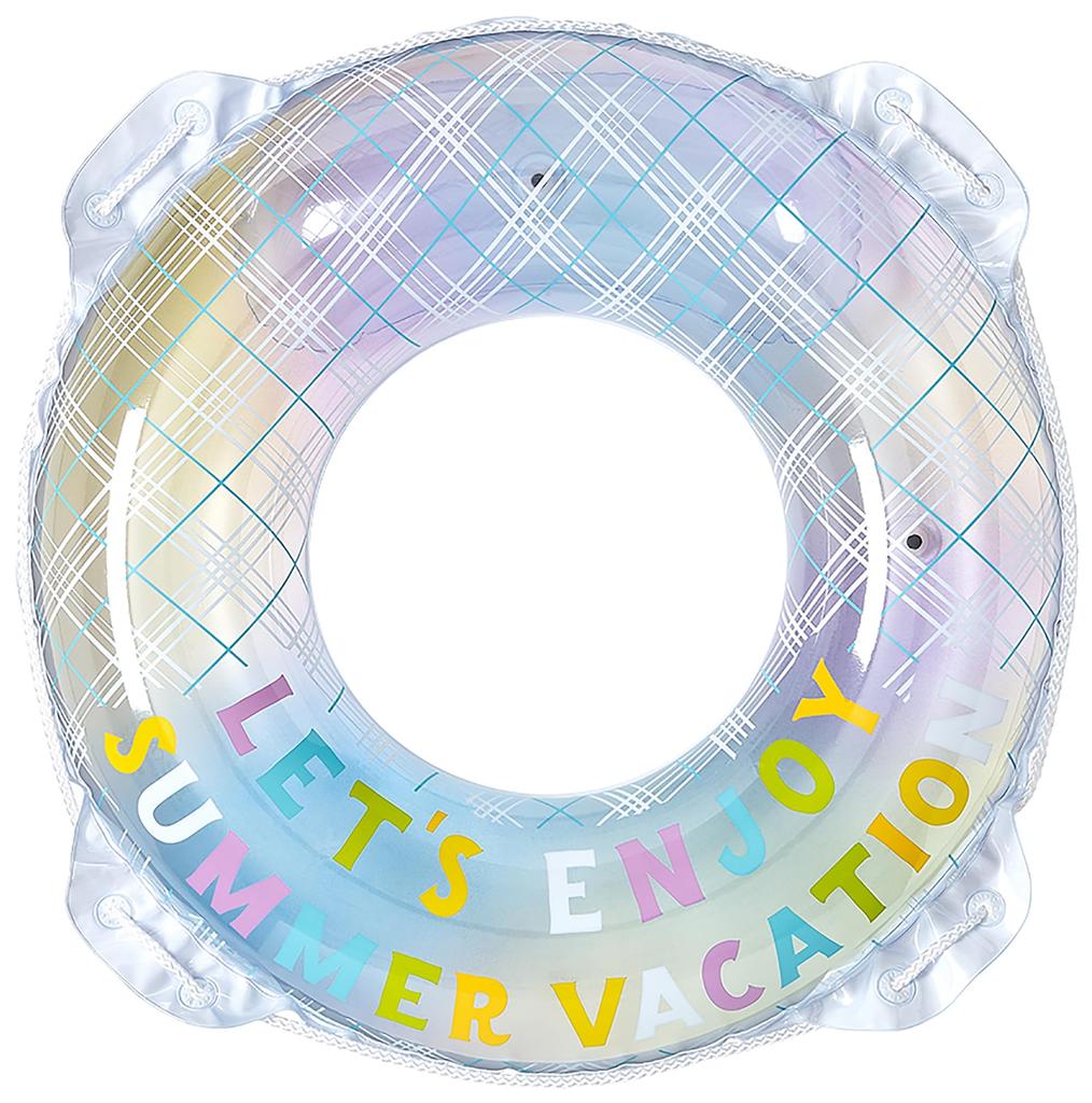 IGARASHI 80cm Pastel Check Float with Rope RLC-281V