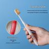 RAOYI Wide Head Soft Bristle Toothbrush 8-Pack