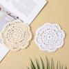 4 Inch Small Lace Doilies Crochet Doilies for Cups Coasters, 12 Pcs Lace Vintage Round Handmade Placemats, Laces Doilie for Tables for Tables Kitchen