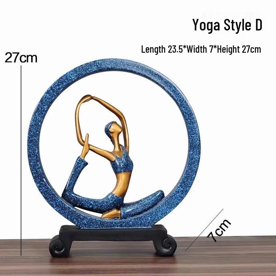 

Nordic Yoga Goddess Figurine for Home and Office Decor