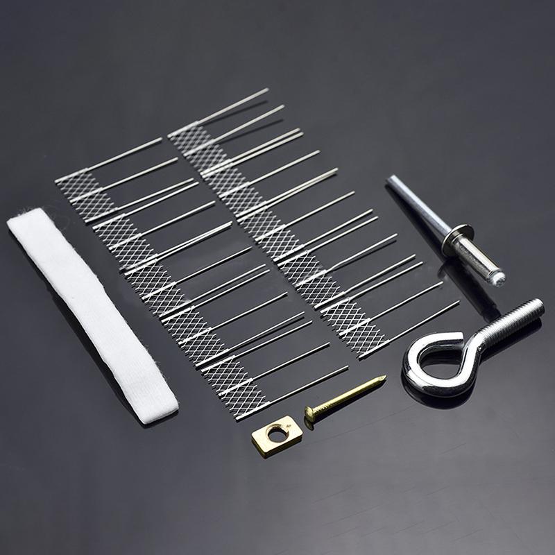 Kit de reconstrucción de bricolaje Tpp DM1 0,2 ohmios malla bobina resistencia alambre calefactor con herramientas