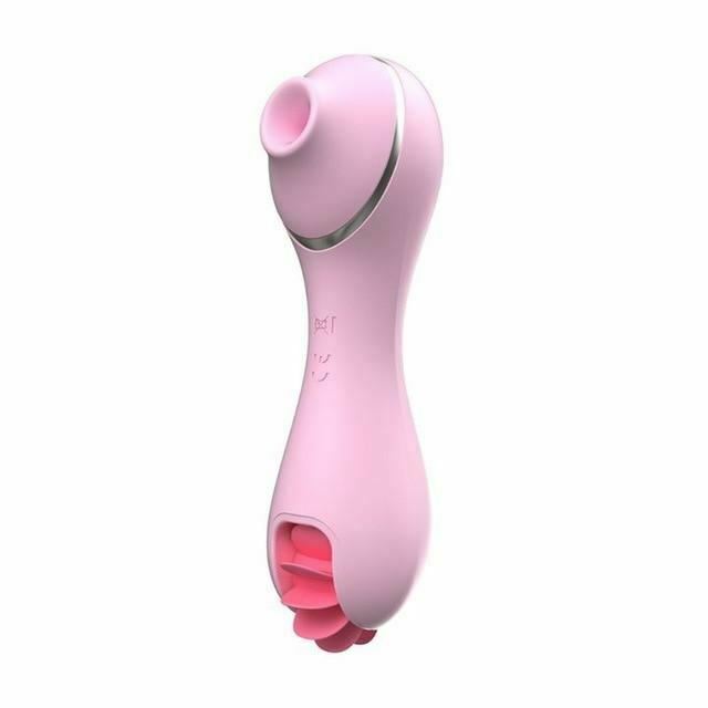 Sex Licking Tongue  Nipple Sucking Clitoral Suction Stimulator Clitoral S