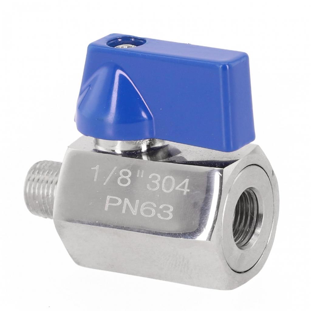 304 Stainless Steel Mini Small Ball Valve Inner and Outer Wire Mini Ball Valve