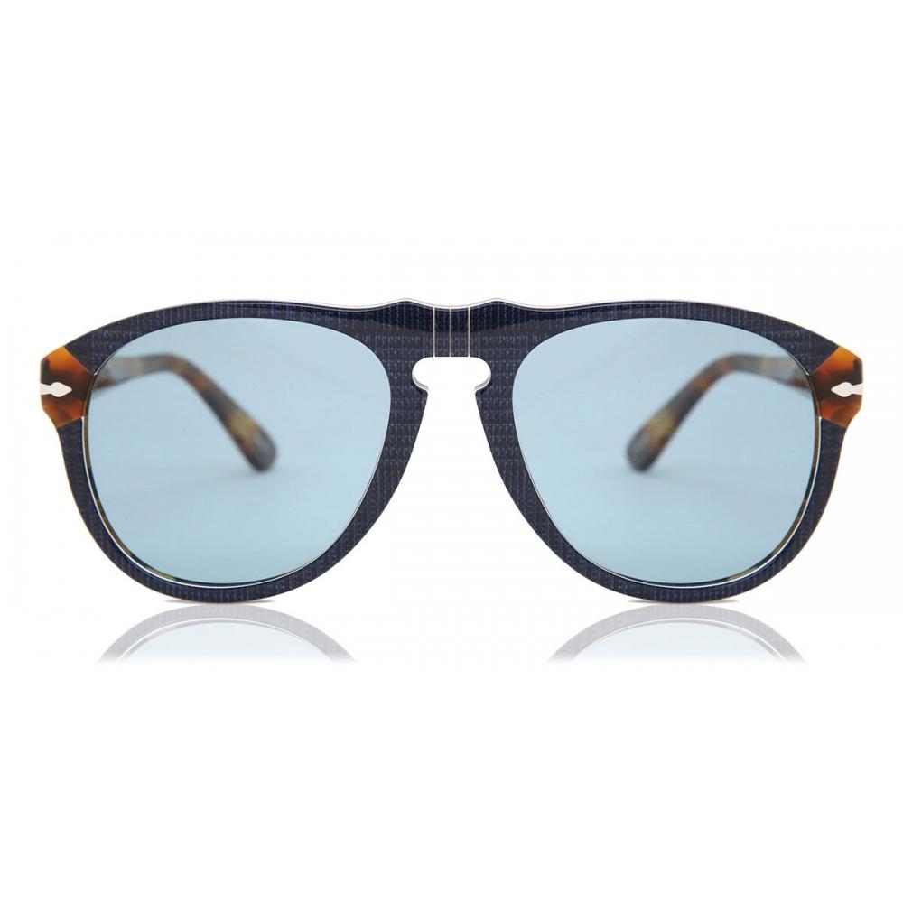 

Persol Po0649 Polarized 10903r Men Sunglasses Blue/54-20-140