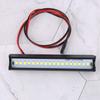 RC Car LED Roof Light Bar, High Brightness, for Traxxas TRX6/TRX4/SCX10 1/10 Scale RC Crawlers, Deformation Resistant, 18 Beads, 83mm Long, Easy Insta