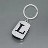 Creative Minimalist Keychain Spanish Key Pendant Metal Stainless Steel Laser Key Ring Stainless Steel Keychain for Backpack Bag Pendant