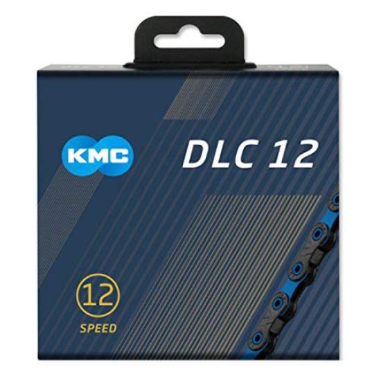 KMC DLC 12 126 Links Chain, 12-Speed/12S/12-Speed, (Blue) [Used]