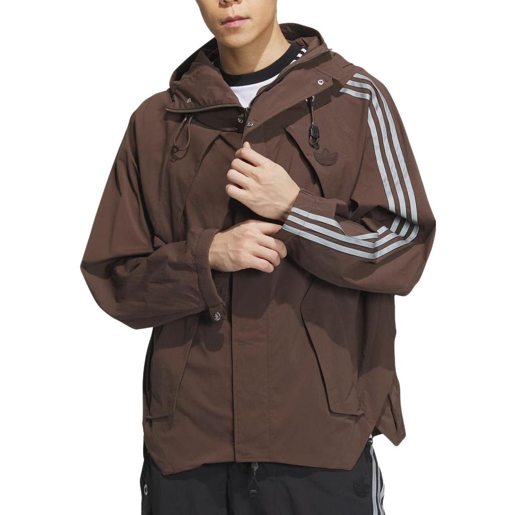 Adidas Originals Jacket Unisex Brown IX7080