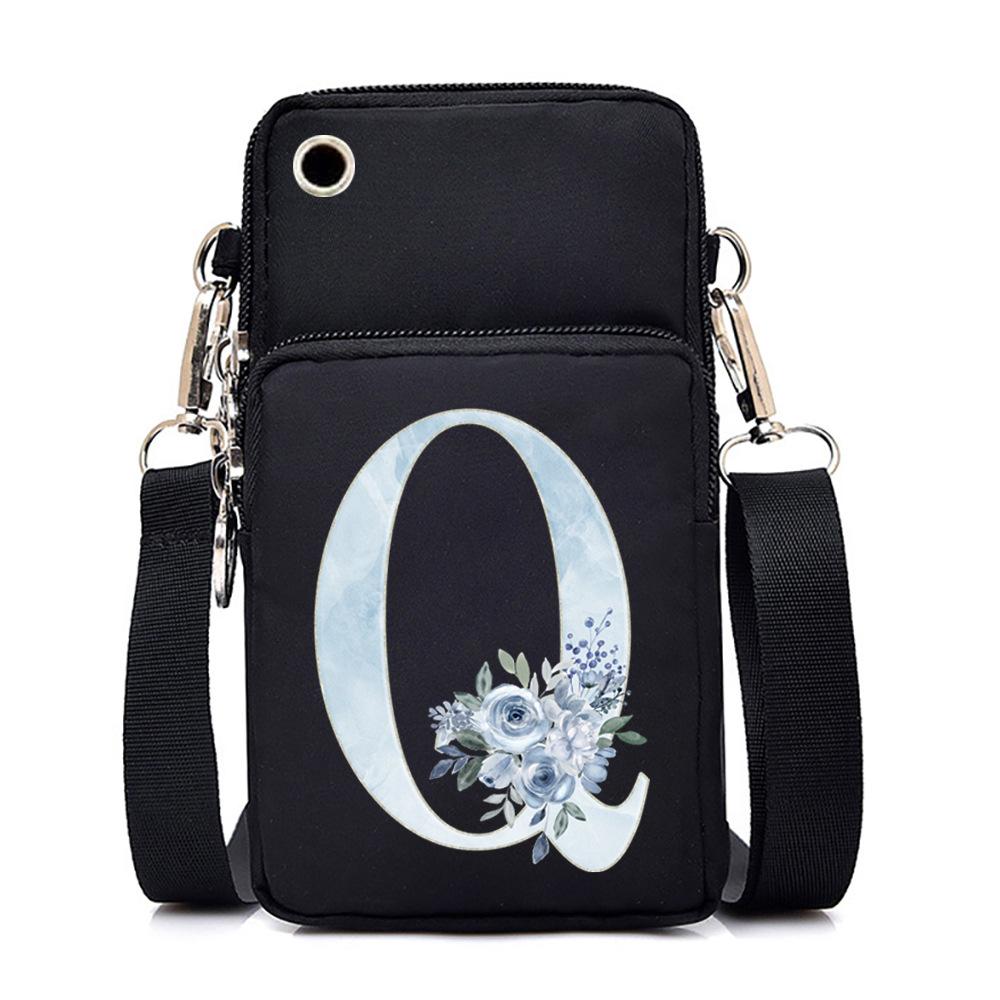 Letter Printing Go Out Portable Messenger Bag Shoulder Bag Men And Women Casual Simple
