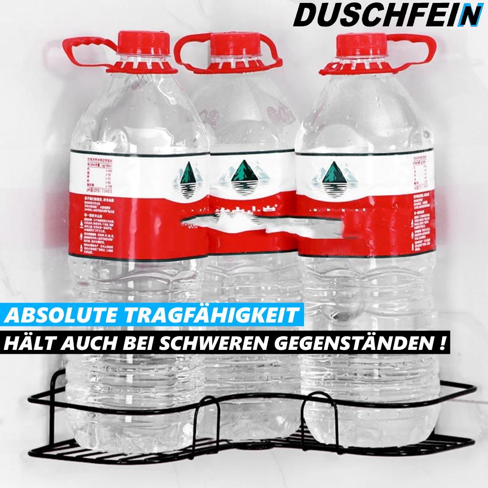 DUSCHFEIN Shower Shelf Corner Shower Shelf Without Drilling Stainless Steel Shelf Black