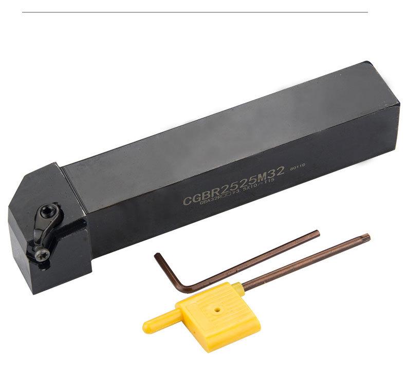 CNC Clamp-Type Vertical Mount Retaining Ring Groove Tool Holder with Kyocera Turning Inserts