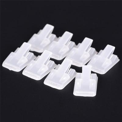 10 sztuk Plastikowe matowe stojaki na biżuterię Pierścionek Pokaz Holder Dekoracja Stojak