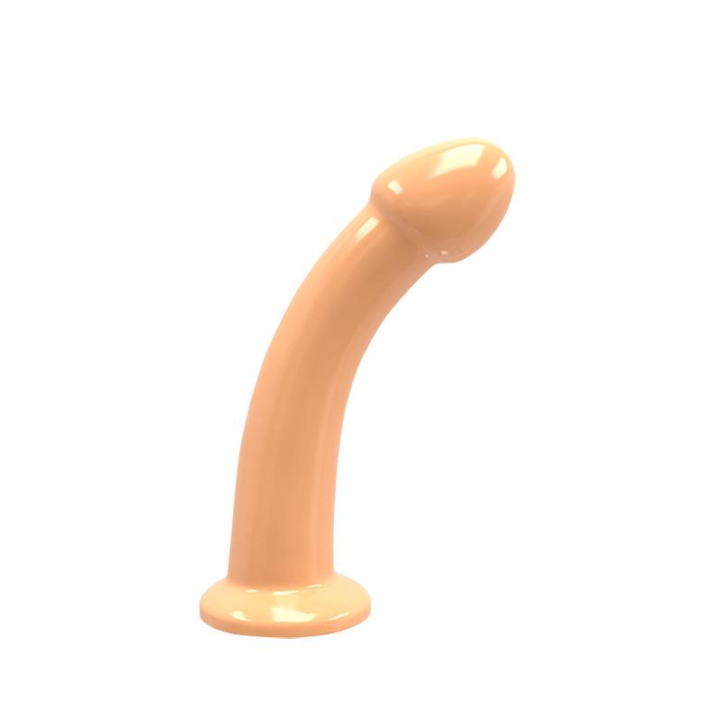 Erotické růžové dildo s přísavkou a anální kolík pro muže a ženy