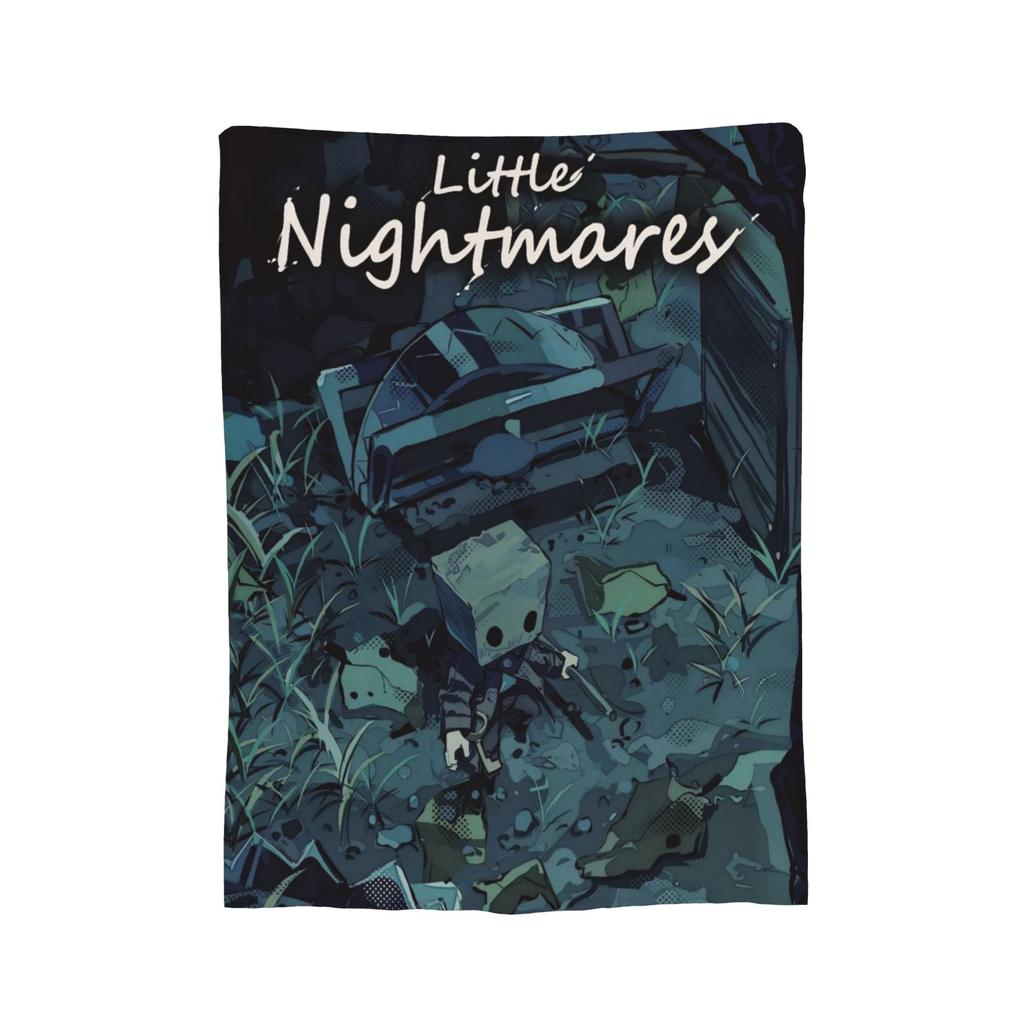 Little Nightmares Horror Blanket Cover Video Game Plush Throw Blanket Summer Air Conditioning Printed Soft Warm Bedsprea,
