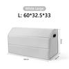 Car Trunk Storage Box Organizer For Tesla Model 3/Y Juniper PU Leather Trunk Cargo Storage Foldable Stowing Tidyin Container Bag