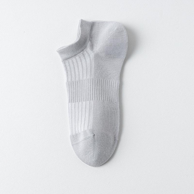 Men's Socks, Short Socks, Summer Thin Anti-odor Socks, Men's Sports Boat Socks, Solid Color Low-top Men's Socks