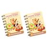 2 Stuks Capybara Mini Spiraal Notitieboekjes A7 3,2 x 4,1 Inch Notitieboekjes 80 Blanco Pagina's Journal Draagbaar Schattig Memo Blokjes voor School Kinderen Studenten Cadeaus