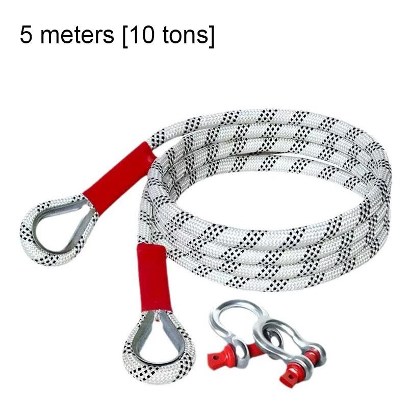 New Car Towing Rope Off-road Vehicle Can Tow 10 Tons of Rescue Rope Upgraded Version Which Is Very Reliable and Wear-resistant