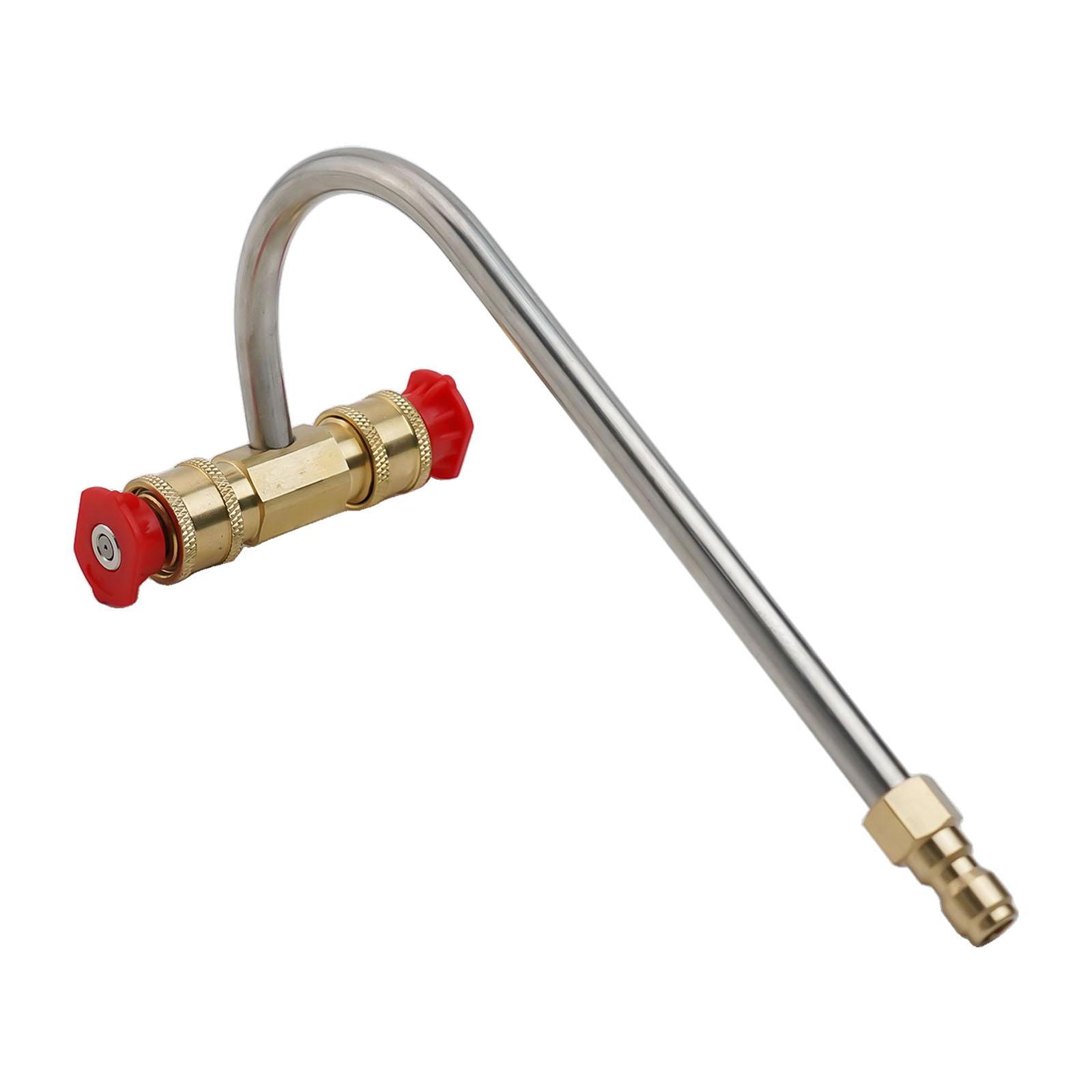 

Pressure Washer Gutter Cleaner For Pressure Nozzles Practical To Use. Practical to use. 1/4 Inch With 4 Nozzles China Mainland