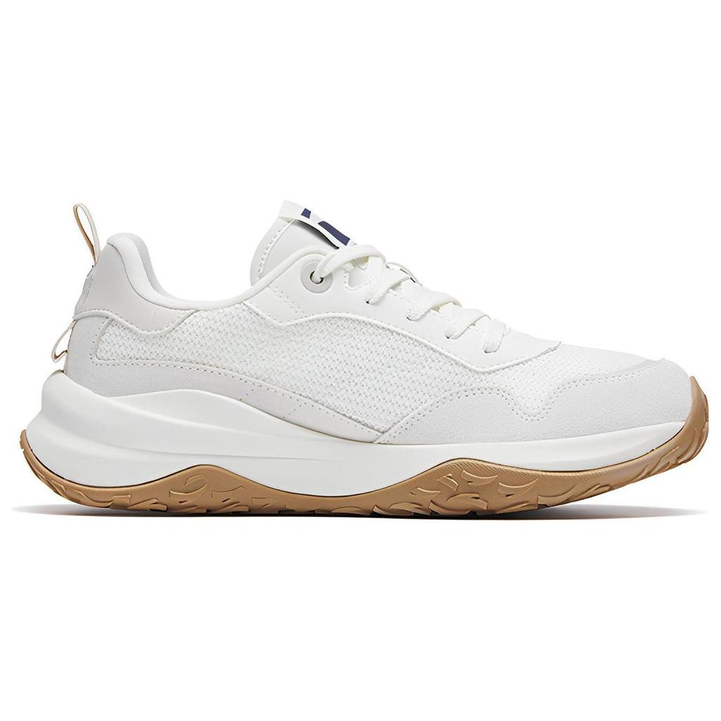 Anta Qicheng Non-Slip Wear-Resistant Shock-Absorbing Low-Top Sports Casual Shoes Men Sneakers White Blue 912318859-2