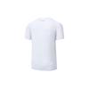 SAUCONY Solid Color Simple Letter Logo Print Crew Neck T-Shirt Men Tops White SC2249075A-PR116
