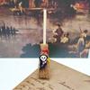 Spider Ghost Halloween Broom Wooden Red Rope Broom Mini Broom Pendant  Halloween Festival