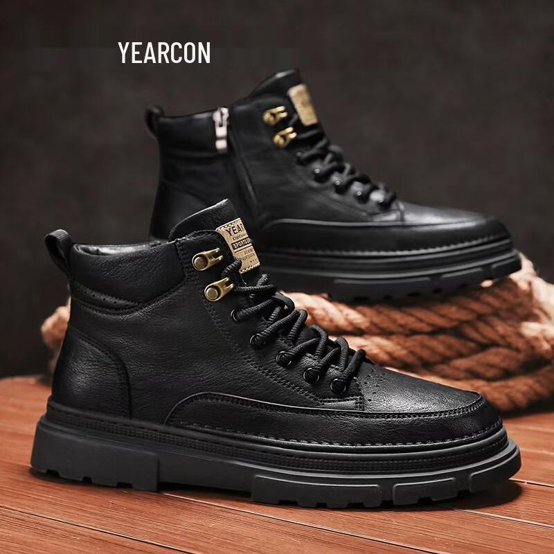 Men s British Retro High-Top Martin Boots L