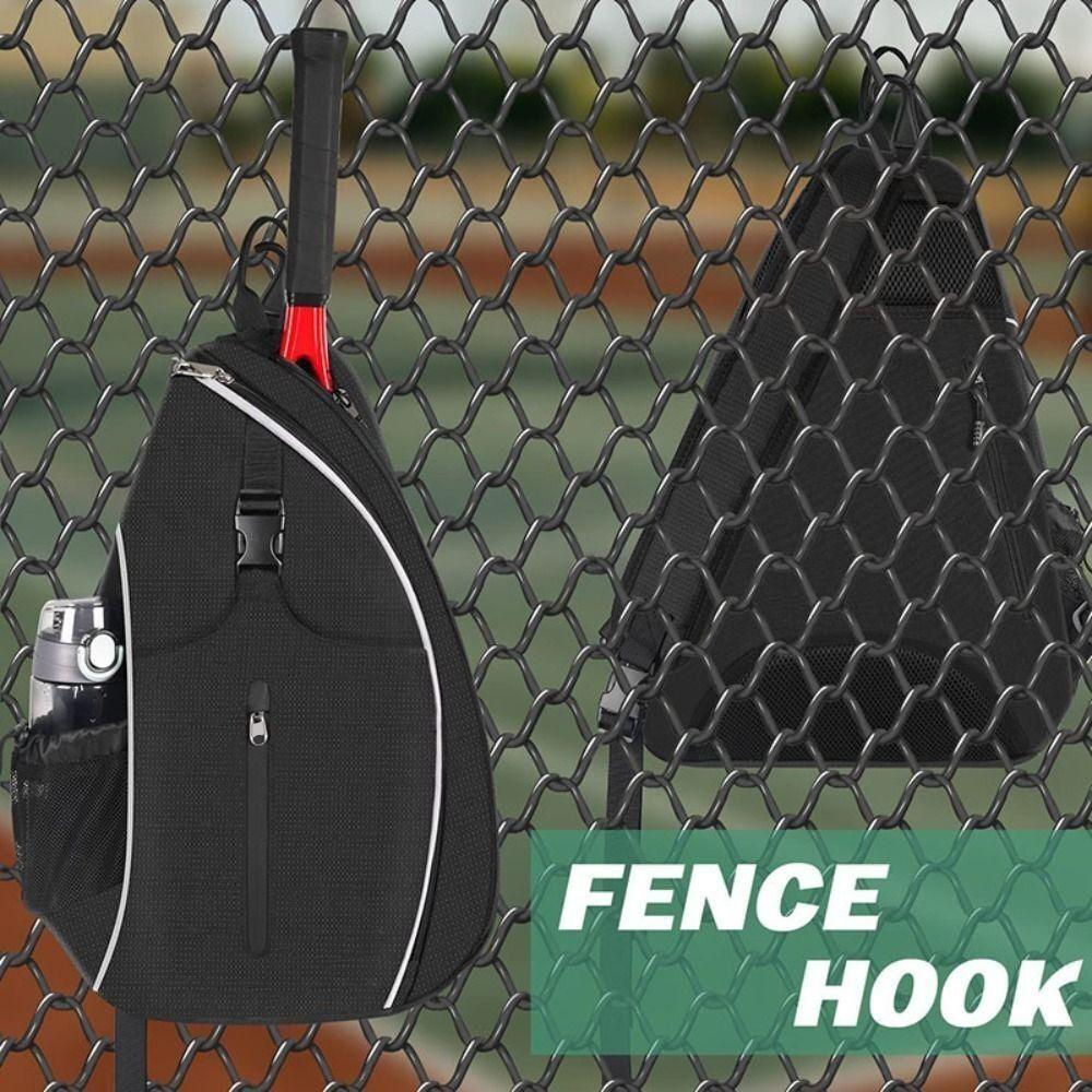 Reversible Pickleball Rackets Backpack Large Capacity Badminton Bag  Exercise Gym Equipment