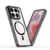 Applicable To Mi 15Pro Bright Magnetic Mobile Phone Case Mi 14T Transparent POCOX7 Anti-drop C75 Protective Case