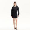 VEROMODA Women's 2025 Spring Drawstring Waist Spliced Dress