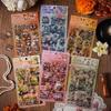 Yueya Qingfeng PET Waterproof Floral Window Journal Stickers