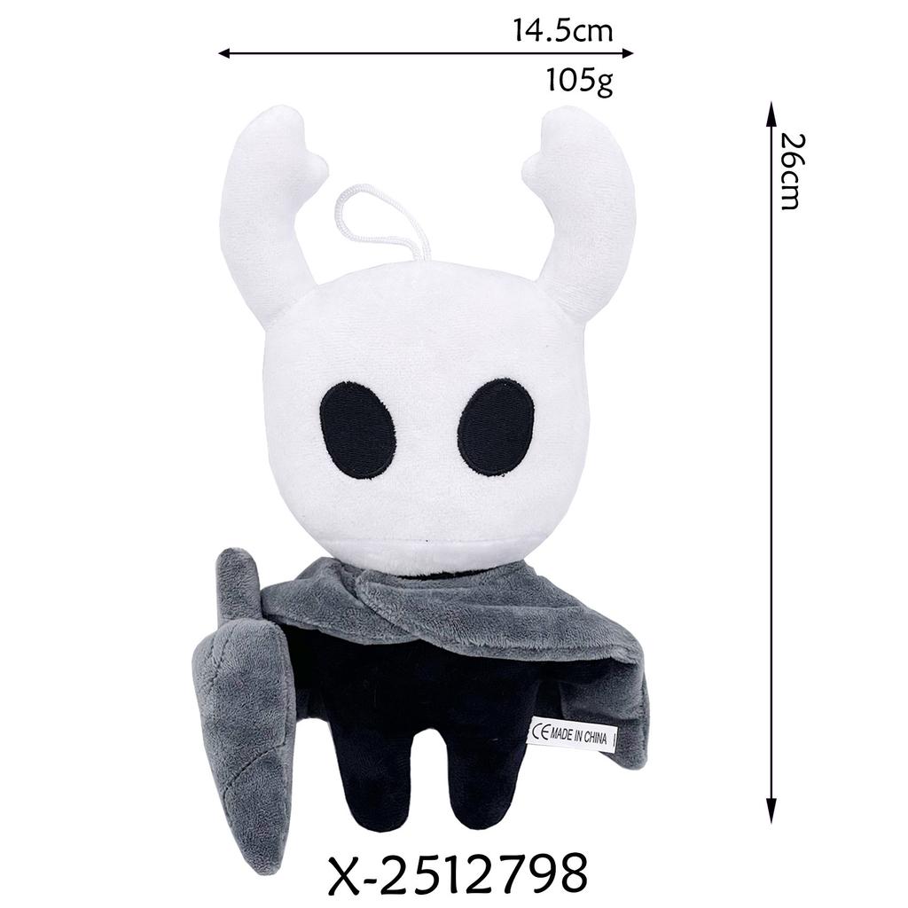 Nouveau Anime Hollow Knight Silksong Peluche Jeu Hollow Knight Sherma Dentelle Peluche Poupée Jouet Animaux en Peluche Doux Poupées Pour Enfants Cadeau