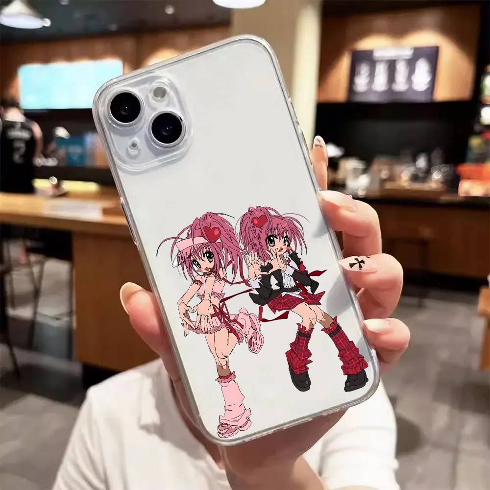 Anime s-Shugo c-Chara Luxury Transparent  phone case for iPhone 17 16 15 Pro Max 14 13 12 11